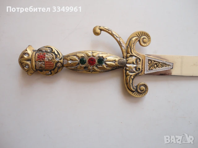 Кама кинжал с кания емайл , снимка 5 - Антикварни и старинни предмети - 51281750