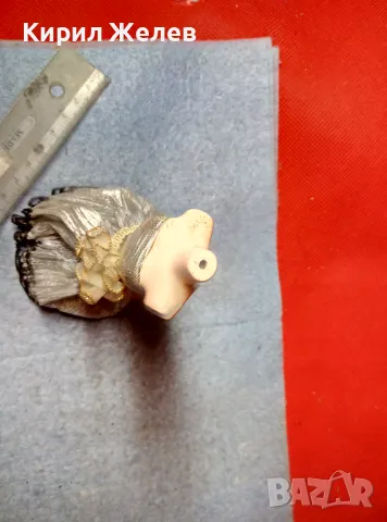 ПРЕКРАСНА КУКЛА ФИГУРКА МИНИ МАНЕКЕН РЕТРО АРТ МОДА с КОПРИНЕНА РОКЛИЧКА 47204, снимка 3 - Колекции - 47694810