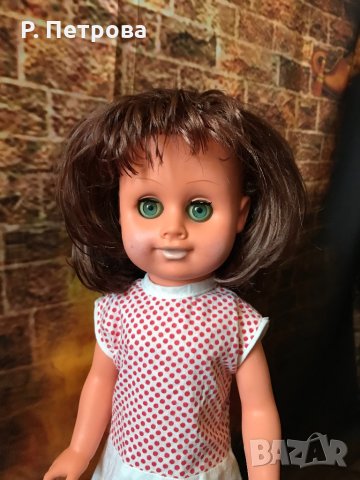 Ретро кукла от соц-време, 38 см, като нова