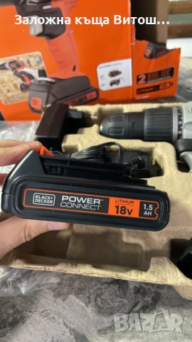 Винтоверт Black + Decker ( BDASB18 ), снимка 5 - Винтоверти - 42481634