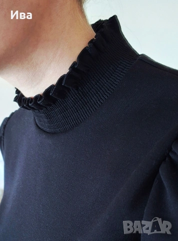 Оригинална черна рокля Mango, снимка 8 - Рокли - 53696335