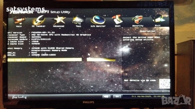 Дънна платка ASRock FM2A55M-HD+ Socket FM2, снимка 8 - Дънни платки - 50578447