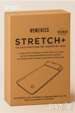 HoMedics Stretch, иновативна постелка за разтягане и релаксация на гърба, снимка 4 - Йога - 50439308