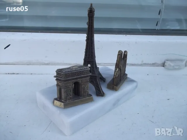 Пластики бронзови върху мраморна основа, снимка 8 - Други ценни предмети - 47369109