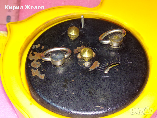 SLAVA MADE in USSR Стар КОЛЕКЦИОНЕРСКИ РУСКИ БУДИЛНИК МЕХАНИЧЕН НАСТОЛЕН ЧАСОВНИК СЛАВА СССР 42810, снимка 8 - Антикварни и старинни предмети - 44536176