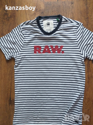 g-star resistor - страхотна мъжка тениска КАТО НОВА М, снимка 5 - Тениски - 44827739