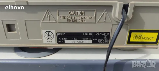 CD player Denon DCD-810, снимка 4 - Аудиосистеми - 49644224