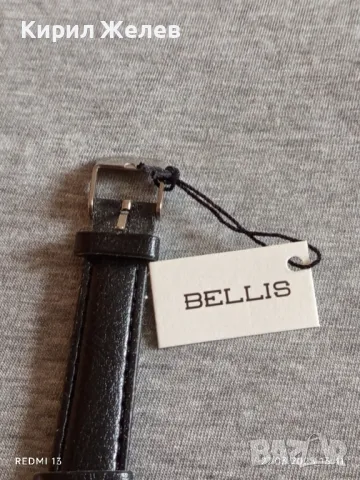 Чисто нов дамски часовник BELLIS QUARTZ с кожена каишка стилен дизайн 49828, снимка 4 - Дамски - 49661562
