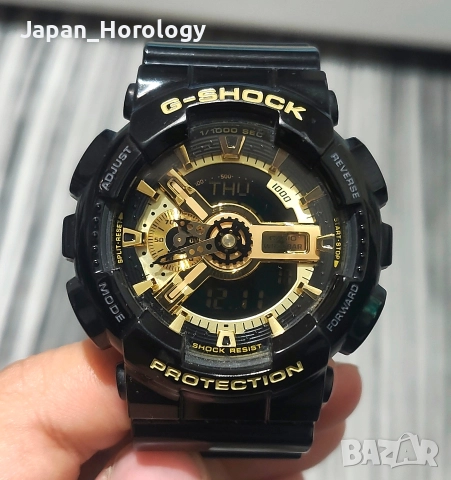 G Shock GA 110GB като нов, снимка 2 - Мъжки - 52743087