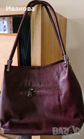 Продава чанта на Vera естествена кожа