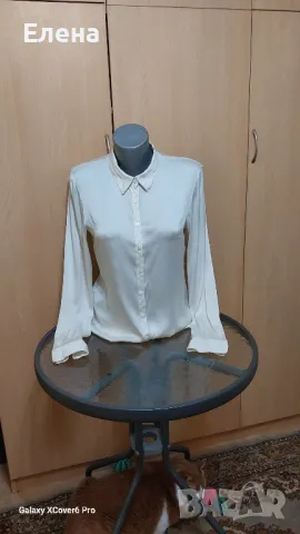 Блуза риза  Н&M .98% коприна. размер S., снимка 1