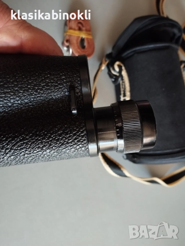 ТОП Немски Рядък Монокъл Carl Zeiss Jena Dekarismo 10x50 1Q МС, снимка 4 - Екипировка - 52524263