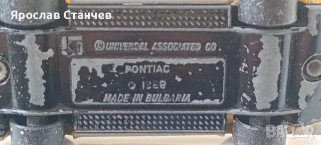 Matchbox Pontiac made in Bulgaria, снимка 6 - Колекции - 56221296