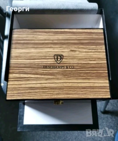 Автоматичен Мъжки Часовник Deschamps & Co, снимка 12 - Мъжки - 51384729