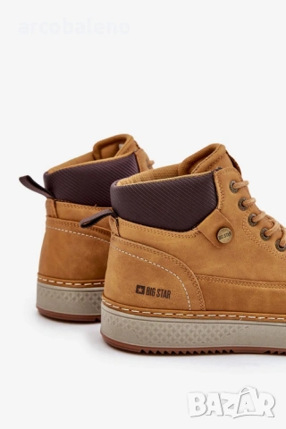 Мъжки боти с връзки Big Star, 2цвята , снимка 6 - Мъжки боти - 53066579