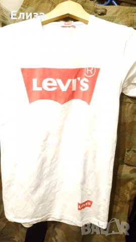 Оригинална винтидж дамска тениска Levis, снимка 4 - Тениски - 33599629
