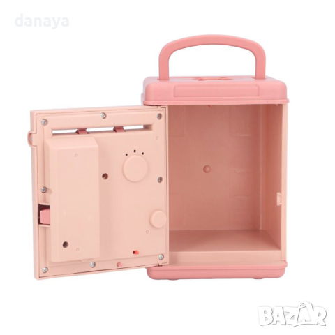 4546 Детски сейф касичка с шифър и пръстов отпечатък, снимка 8 - Музикални играчки - 44923701