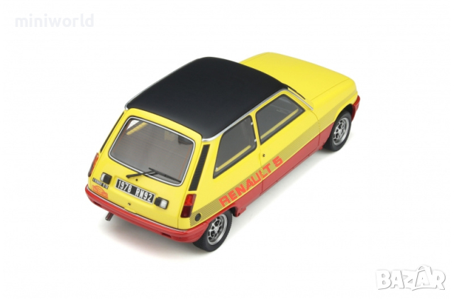 Renault 5 TS Monte Carlo 1978 - мащаб 1:18 на Ottomobile моделът е нов в кутия, снимка 7 - Колекции - 44509478