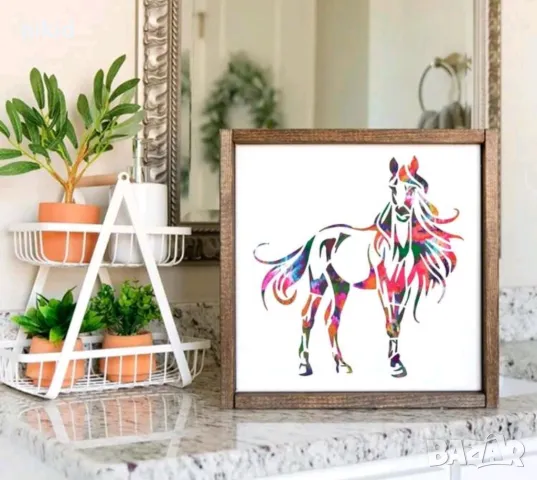 13 вида кон коне стенсил шаблон спрей за торта украса кекс декорация скрапбукинг, снимка 4 - Други - 49473041