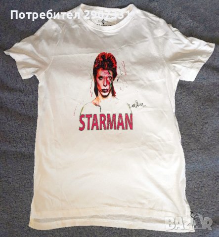 Тениска потник David Bowie - Starman