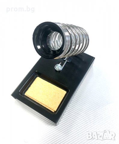 Стойка за запояване с почистваща гъба (54x34mm). Внос от Германия., снимка 4 - Поялници и запояване - 34727468