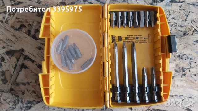 Битове за винтоверт комплект от DeWalt 2 бр, снимка 4 - Винтоверти - 51373954