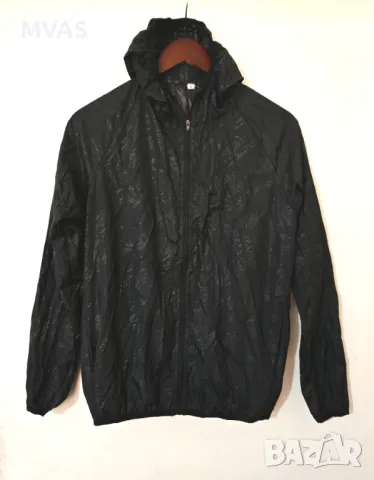 Нов дамски черен дъждобран с торбичка S XS, снимка 3 - Якета - 49413359