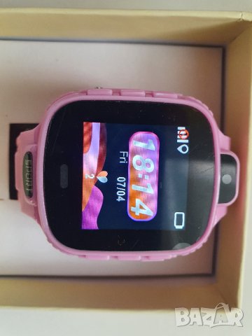 Смарт часовник / Smart clock  Работи със сим карта.  Само е пробван. С кутия и кабел за зареждане. , снимка 5 - Смарт часовници - 41970162