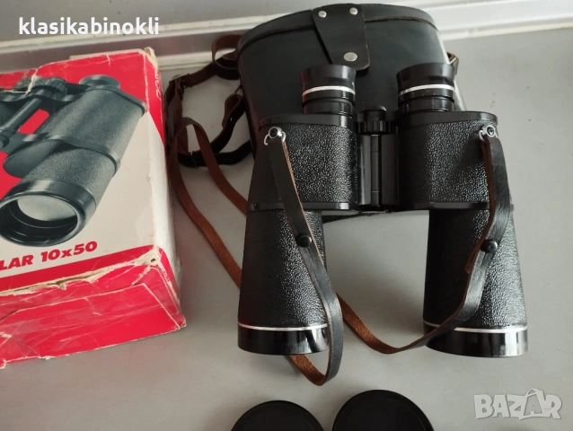 ТОП Съветски Бинокъл БПЦ 10 х 50 --TENTO--MADE IN СССР-КАТО НОВ, снимка 7 - Екипировка - 53211282