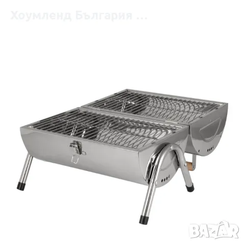 Двойно барбекю с капак, снимка 6 - Барбекюта - 49525462