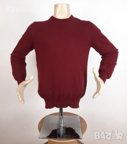 Gran Sasso - Мъжки пуловер от 100% кашмир размер M, снимка 2 - Пуловери - 52653904