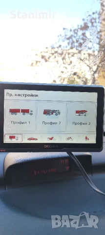 Навигация за камион 5.2 инча Бекер с карти 2026 г. 