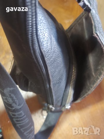 Мъжка кожена чанта за през рамо BULLCAPTAIN, снимка 4 - Чанти - 41303481