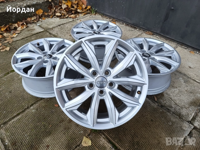 ОРИГИНАЛНИ джанти 17 ' цола АУДИ A4 A6 Q5 / AUDI VW PASSAT 6,7,8 SKODA 5x112 66,6 ET34, снимка 2 - Гуми и джанти - 52583211