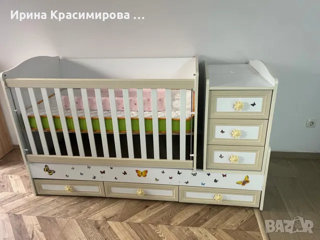 детско креватче , снимка 1 - Кошарки - 48737839