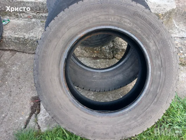 3бр гуми Continental 215/65  R15 C, снимка 3 - Гуми и джанти - 50040895
