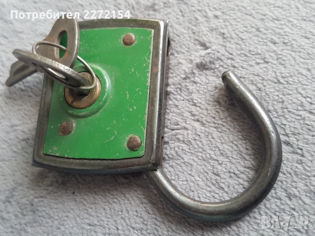 Катинар с 2 ключа, снимка 2 - Антикварни и старинни предмети - 50462495