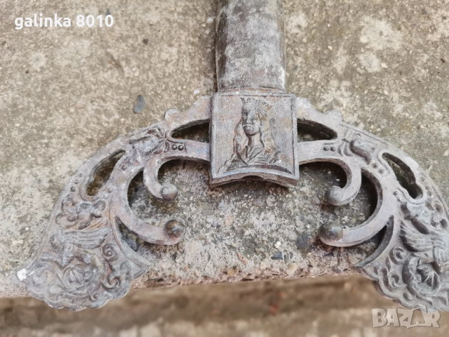 Стара дръжка от острие, снимка 2 - Антикварни и старинни предмети - 51793144