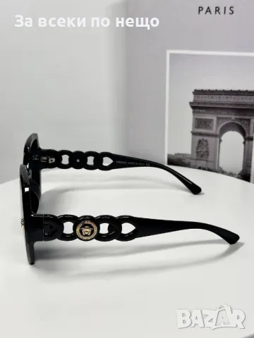 Versace Слънчеви Очила С UV400 Защита С ПОДАРЪК🎁Калъф Версаче - Различни Цветове Код E106, снимка 6 - Слънчеви и диоптрични очила - 50231324