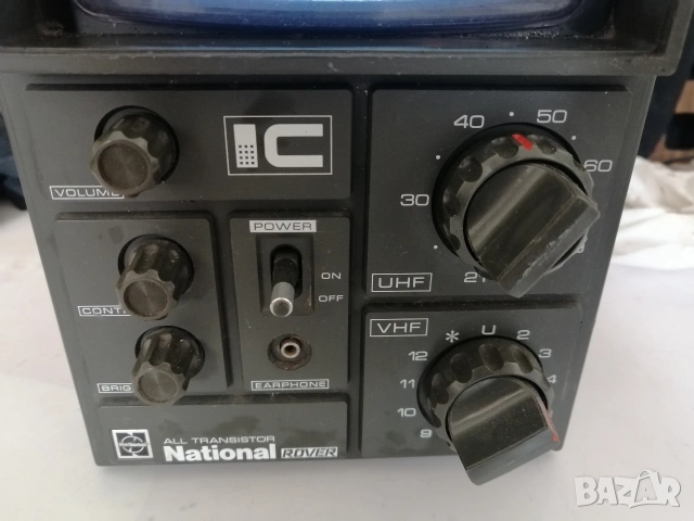 Ретро телевизор NATIONAL TR-505ES, снимка 4 - Антикварни и старинни предмети - 53767666
