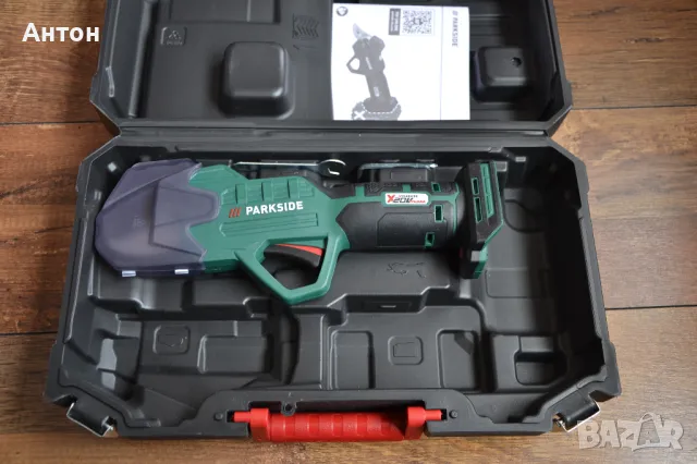 Нова aкумулаторна ножица PARKSIDE 20V, снимка 2 - Градински инструменти - 49795843