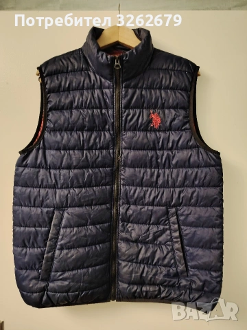us polo assn оригинален елек размер М, снимка 2 - Якета - 53187293