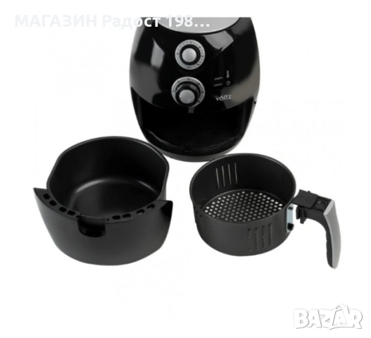 Еърфрайер Oliver Voltz OV 51980C, 2,6 литра , снимка 4 - Фритюрници - 53310453