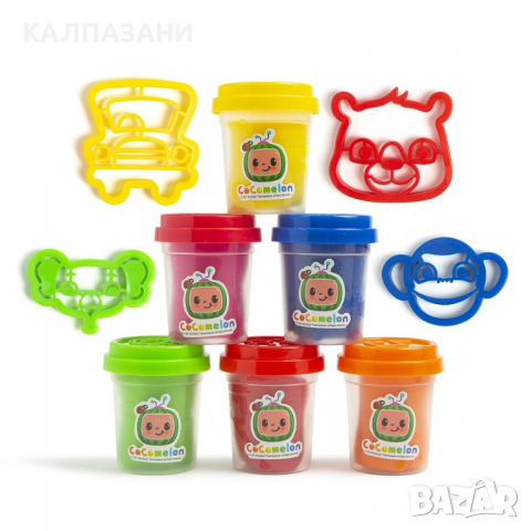 COCOMELON раница с пластелин и формички 96 0019, снимка 2 - Пластелини, моделини и пясъци - 36498060