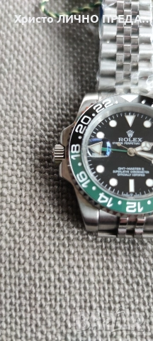 Новогодишна промоция!Rolex 126720vtnr GMT Master II Jubilee Destro Lefty Sprite, снимка 5 - Мъжки - 52891776