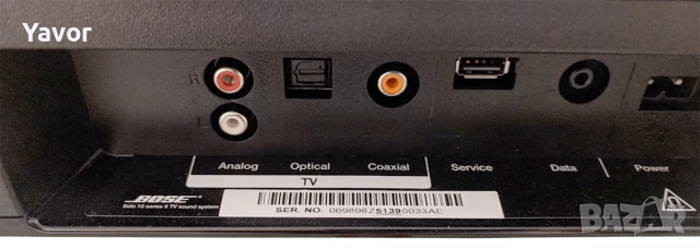 Саундбар BOSE Solo TV с дистанционно, снимка 3 - Тонколони - 52912452