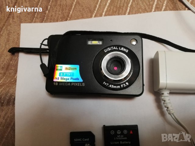 Цифров фотоапарат Kebidu, 2,7" TFT LCD, 18MP, 8X увеличение