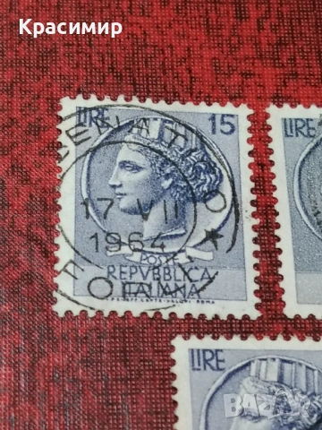 ПОЩЕНСКИ МАРКИ Италия , снимка 6 - Филателия - 53078417