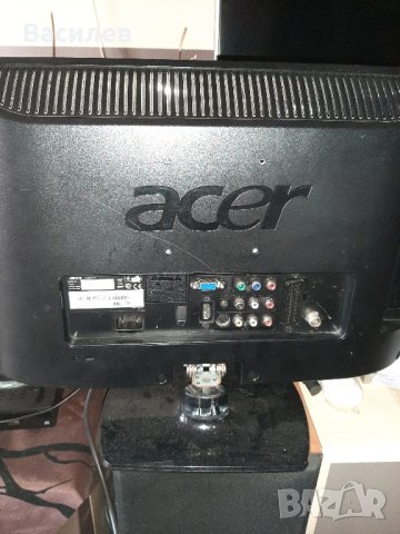 Лсд Acer 19 инча и декодер, снимка 11 - Телевизори - 42176180