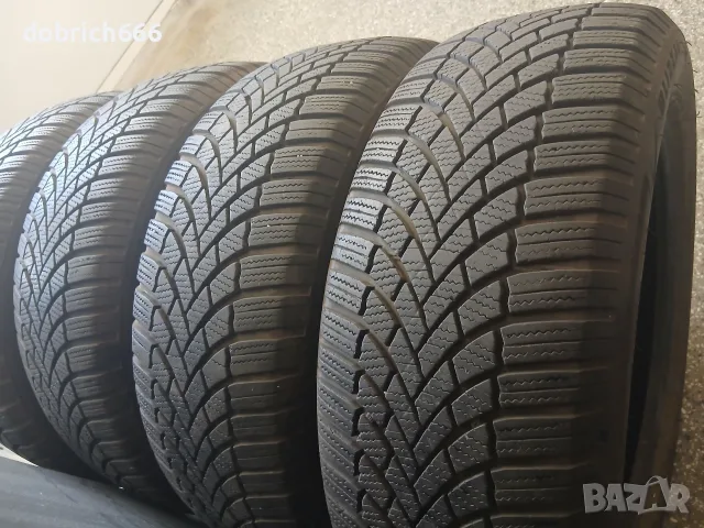 205/55/16 зимни гуми Bridgestone DOT2821 6.5мм 120 евро, снимка 2 - Гуми и джанти - 56017023